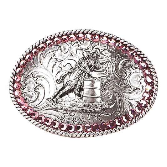 Nocona girl's barrel racing buckle 37380