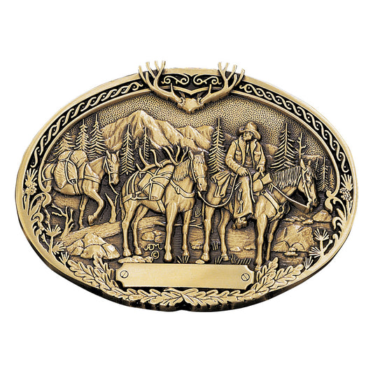 Montana brass buckle 60789C