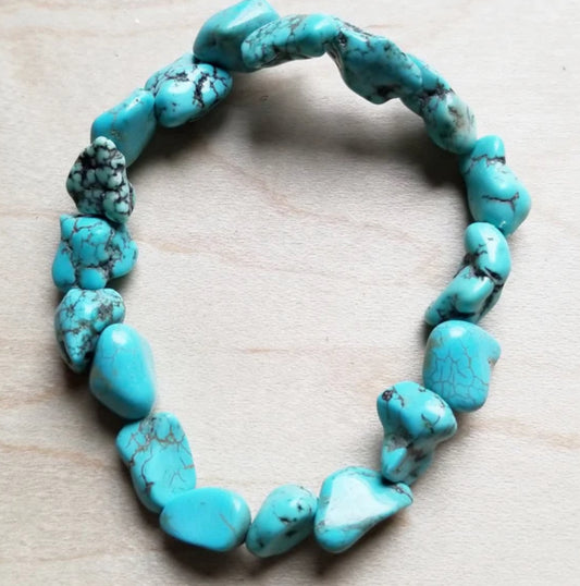 Chunky Turquoise Bracelet 801e