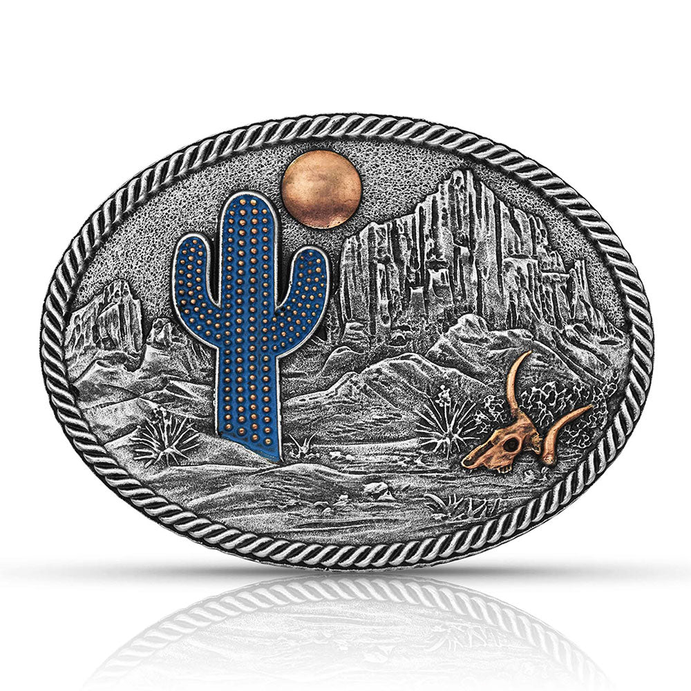 Montana desert moon buckle A825