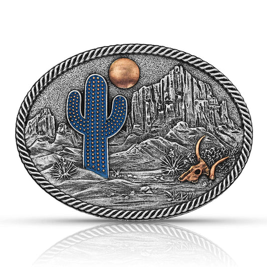 Montana desert moon buckle A825