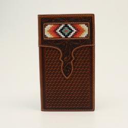 Nocona diamond beaded wallet 500020008
