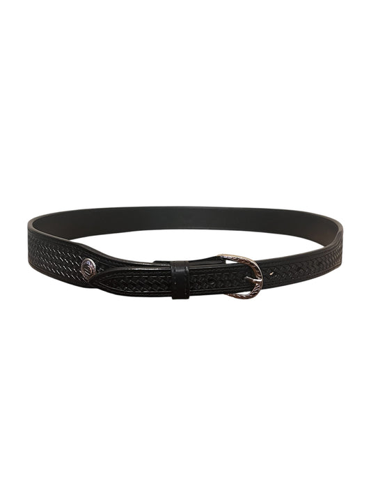 (7370-01) 1 1/2 inch, tapered 1 inch Western Sundries black belt
